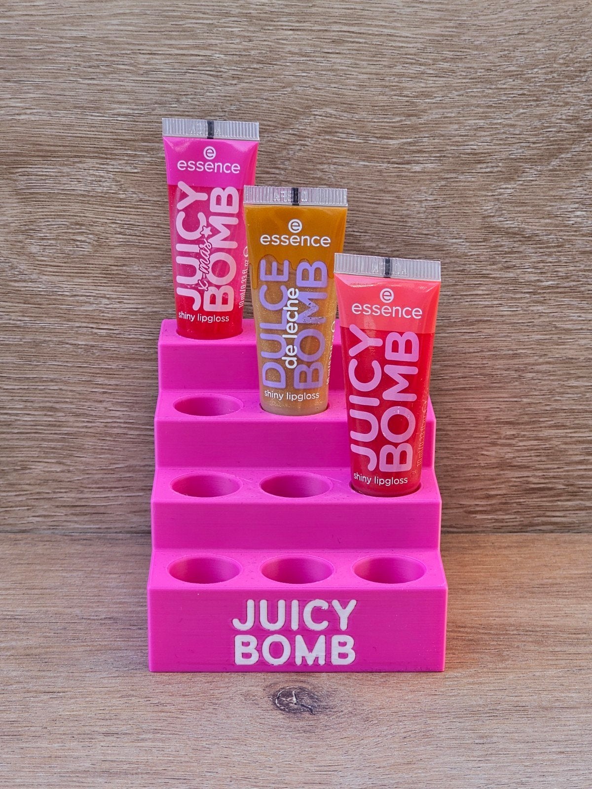 Juicy Bomb houder 3D geprint roze-wit, Sieraden, Tassen en Uiterlijk, Lippen, Nieuw, Ophalen of Verzenden, Roze