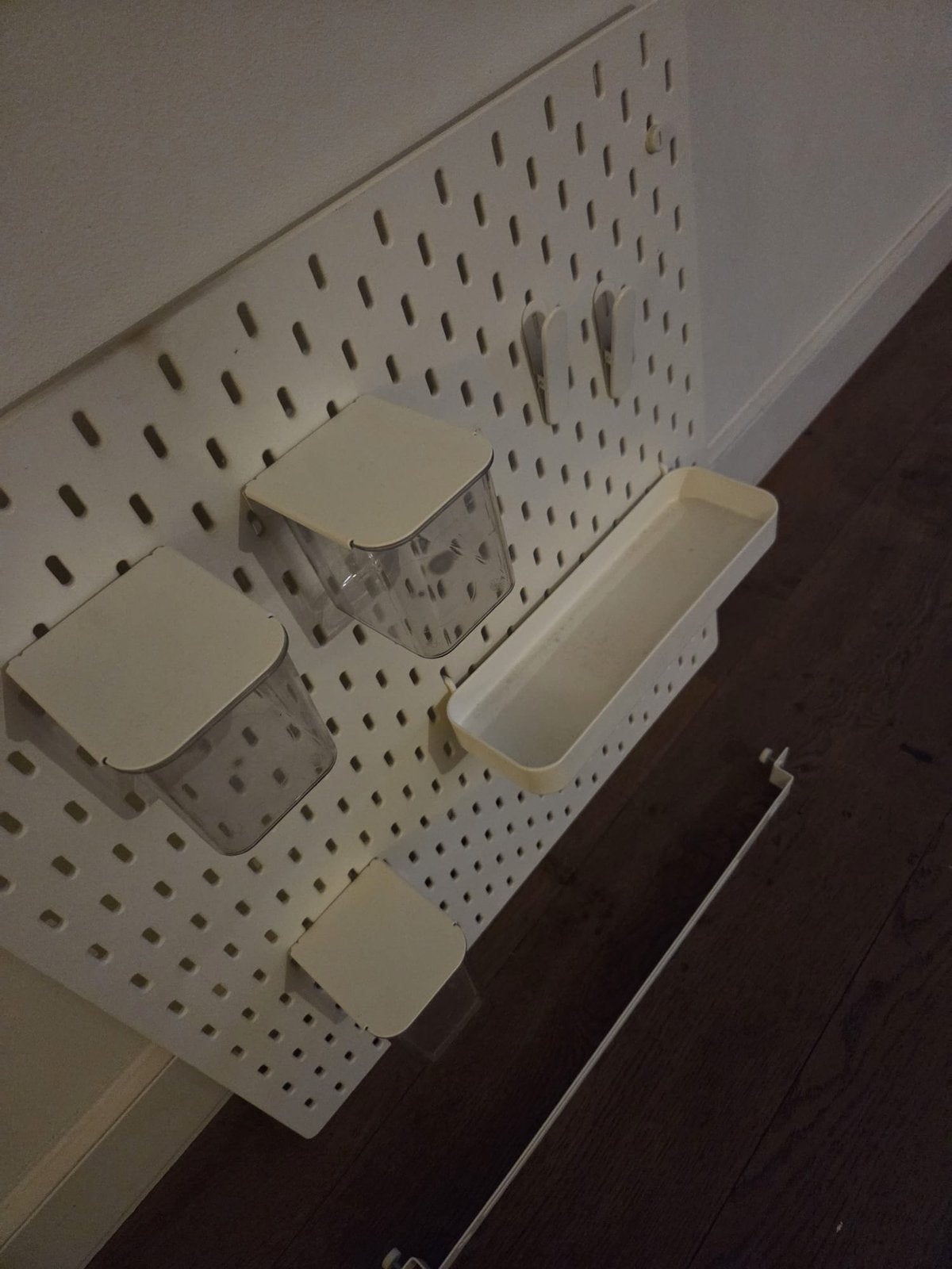Ikea Skadis, Ophalen, Gebruikt