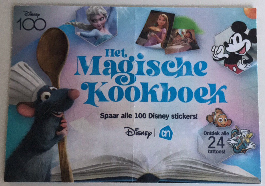 AH Disney Magisch Kookboek plaatjes en tattoo, Albert Heijn, Verzenden