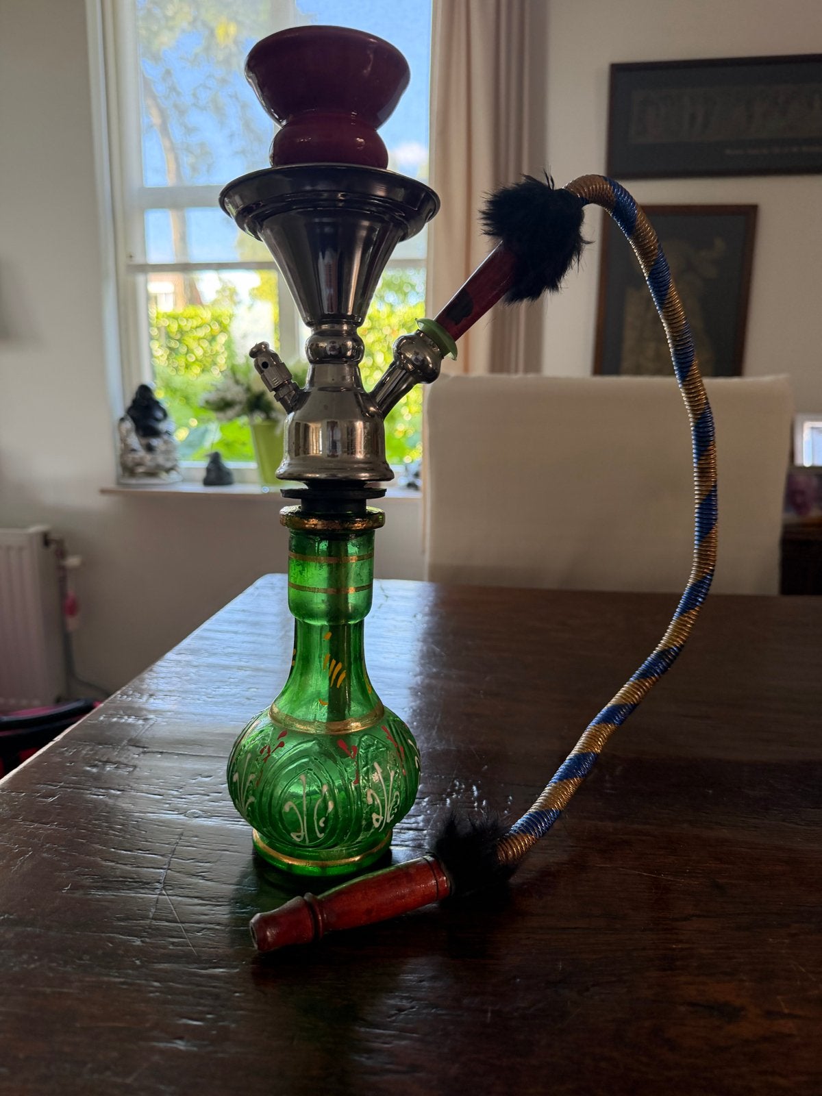 Waterpijp, Verzamelen, Rookartikelen, Aanstekers en Luciferdoosjes, Ophalen of Verzenden, Zo goed als nieuw, (Water)pijp