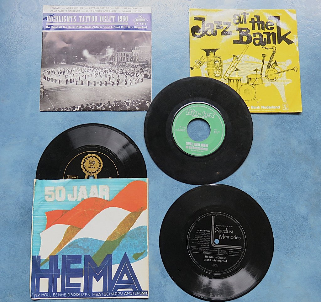 Diverse (reclame) singles, Cd's en Dvd's, Vinyl Singles, Ophalen of Verzenden, Gebruikt, 7 inch