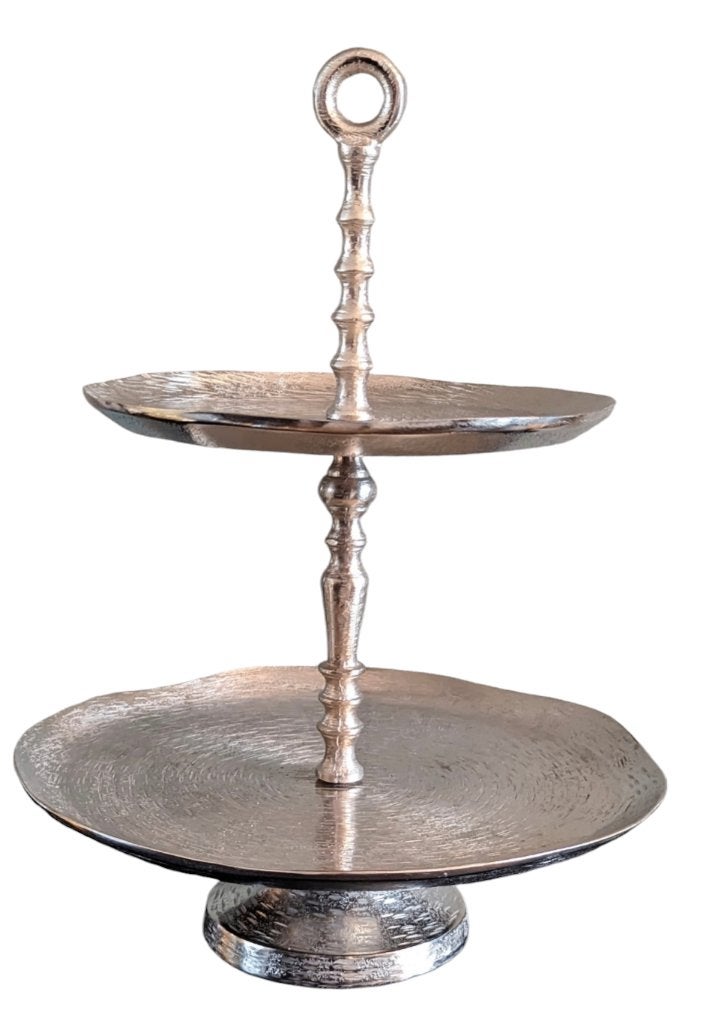 Nieuw, Colmore etagère, raw-metal, afmeting 32x32x43cm, Huis en Inrichting, Etagère, Metaal, Colmore, Ophalen of Verzenden