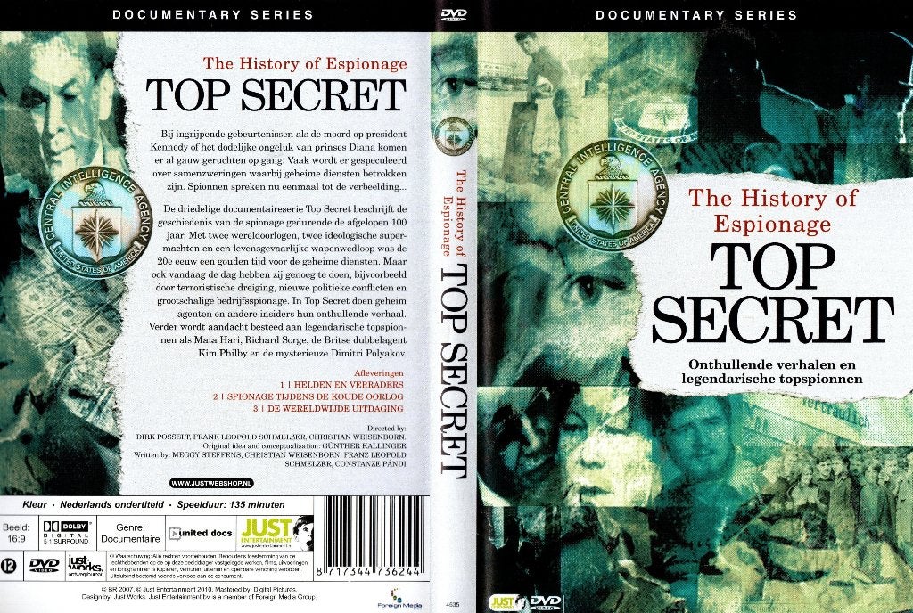 The History of Espionage Top Secret, Vanaf 12 jaar, Ophalen of Verzenden, Zo goed als nieuw, Overige genres