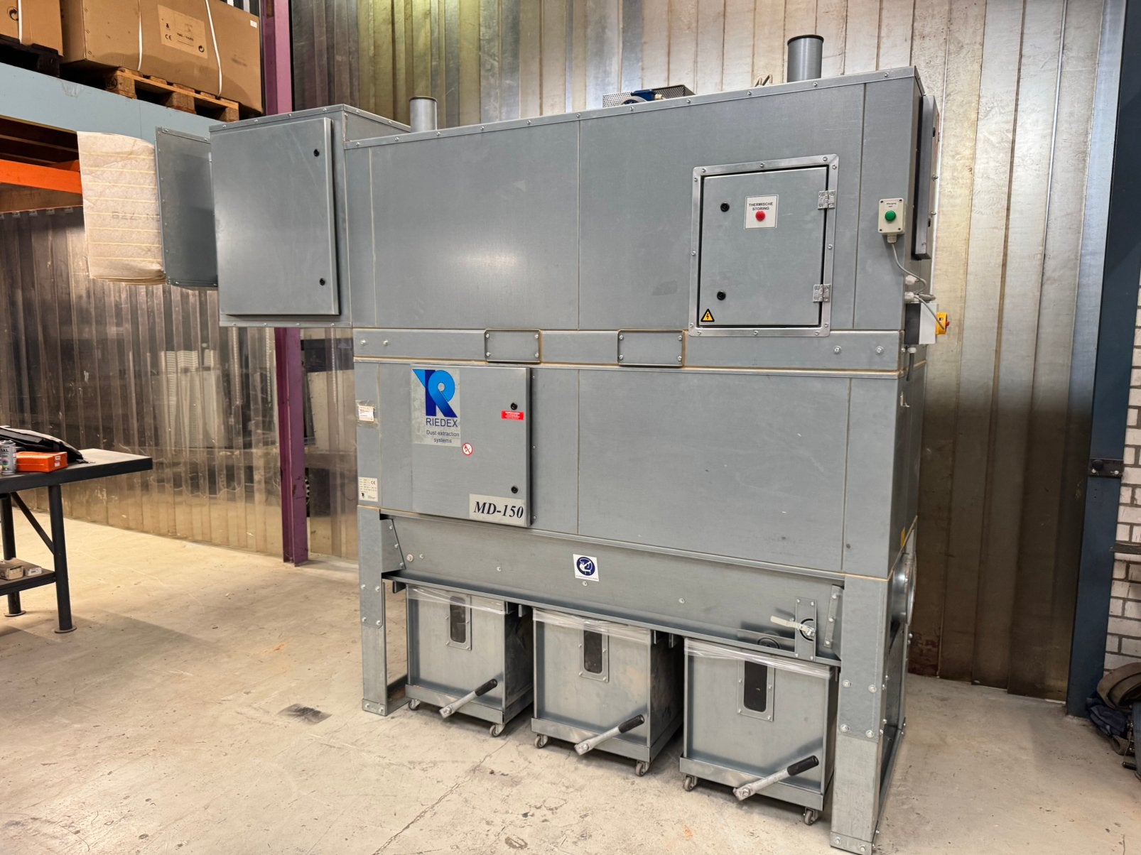 Afzuiginstallatie MD150 Riedex, Ophalen of Verzenden, Zo goed als nieuw