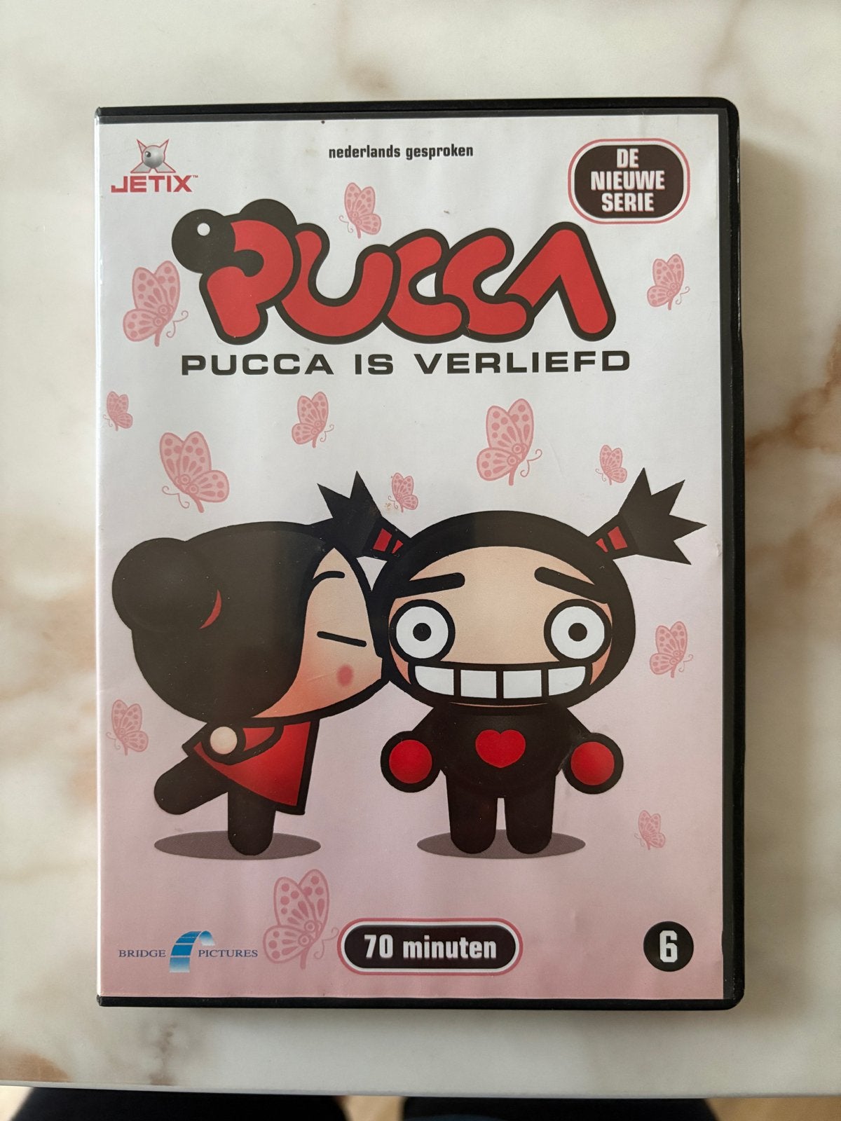 Pucca is Verliefd DVD - De Nieuwe Serie (Jetix), Gebruikt, Animatie, Tv-serie, Vanaf 6 jaar