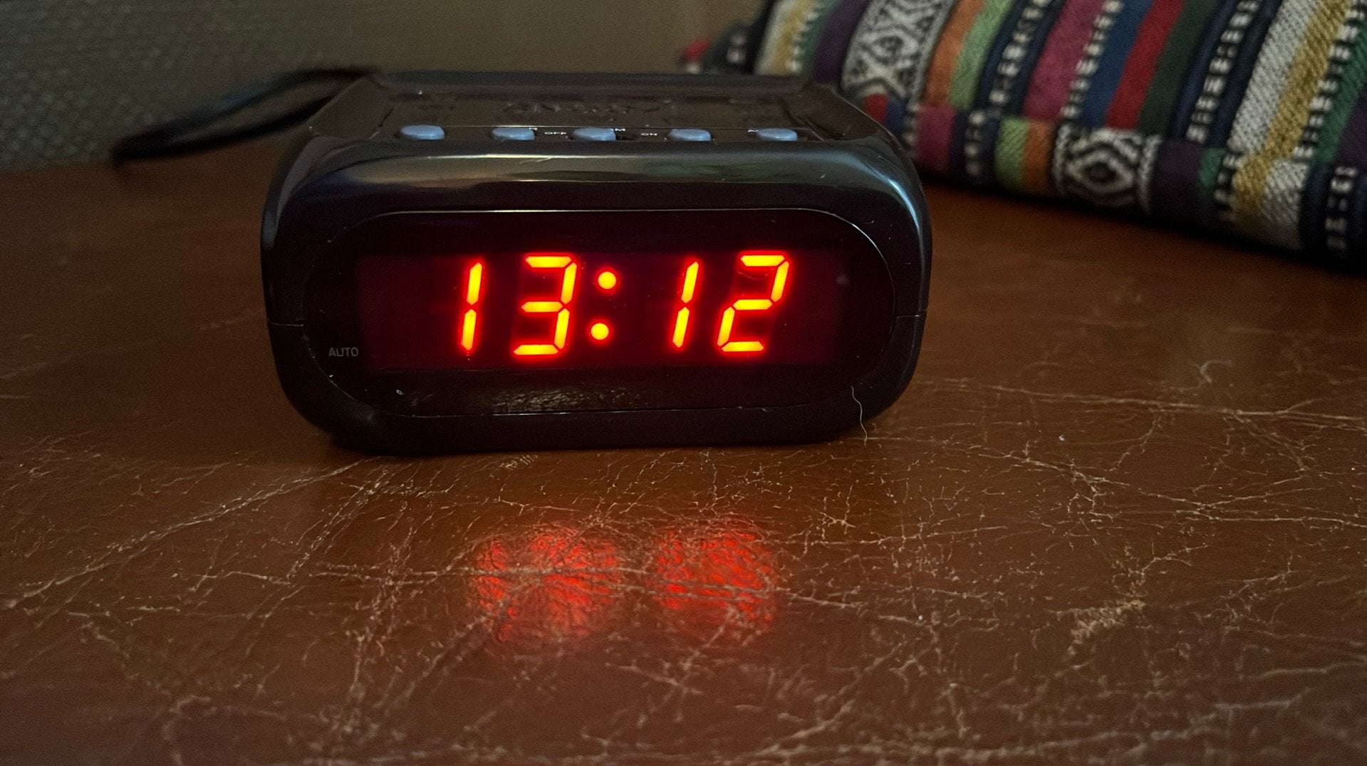Digitale Wekker met Rood LED Display en Snooze Functie, Ophalen of Verzenden, Zo goed als nieuw, Digitaal