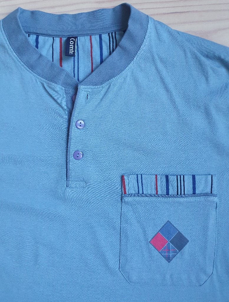 Leuk shortamashirt/ slaapshirt van Comte, mt M, Kleding | Heren, Verzenden, Nieuw, Maat 48/50 (M), Comte