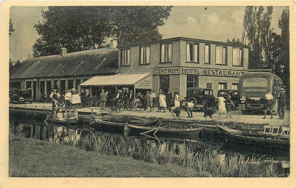 304-252-007 Giethoorn Hotel-Restaurant-Centrum, Verzenden, Voor 1920, Overijssel