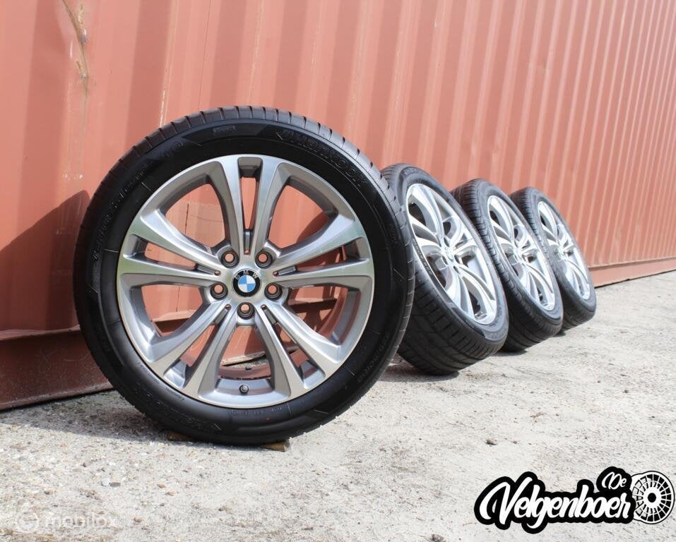 BMW X1 / X2 velgen + A-merk RFT zomerbanden | 18”, Auto-onderdelen, 18 inch, Gebruikt, Banden en Velgen, Jetze Veldstraweg 71A