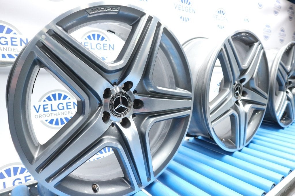 Mercedes GLE ML 20 inch AMG velgen origineel a1664012202, Overige, Gebruikt, Overige, Banden en Velgen