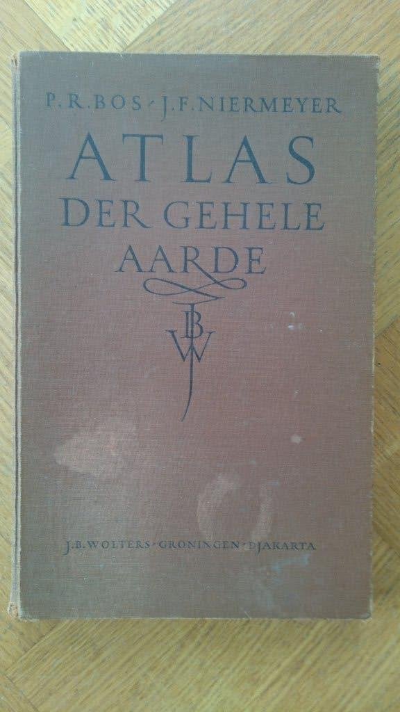 Bos-Niermeyer Schoolatlas de gehele aarde (1956), Overige atlassen, 2000 tot heden, P.R. Bos - J.F. Niermeyer, Wereld
