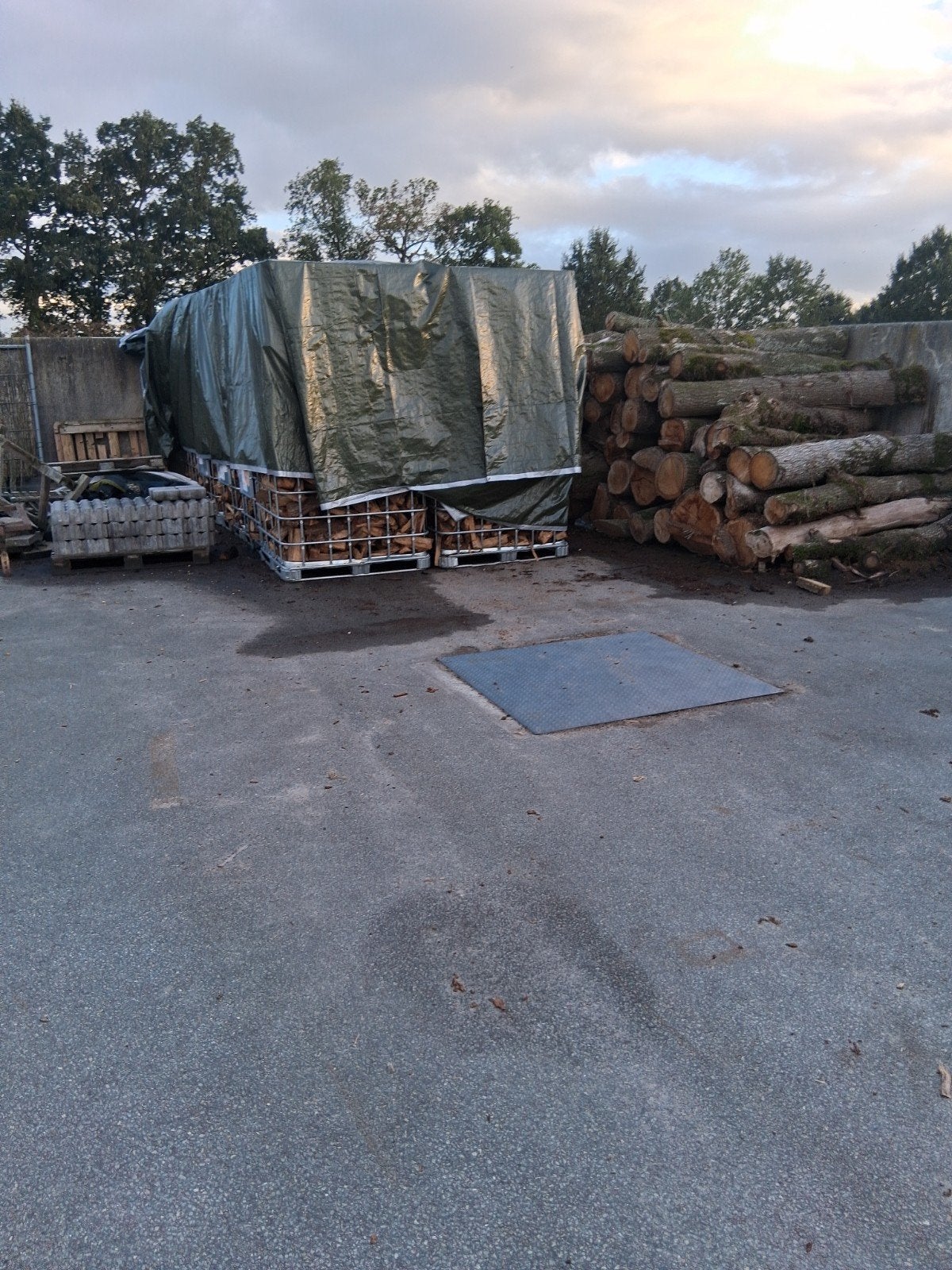 mooi gekloofd eikenhout gedroogd, Tuin en Terras, 6 m³ of meer, Ophalen, Eikenhout, Blokken