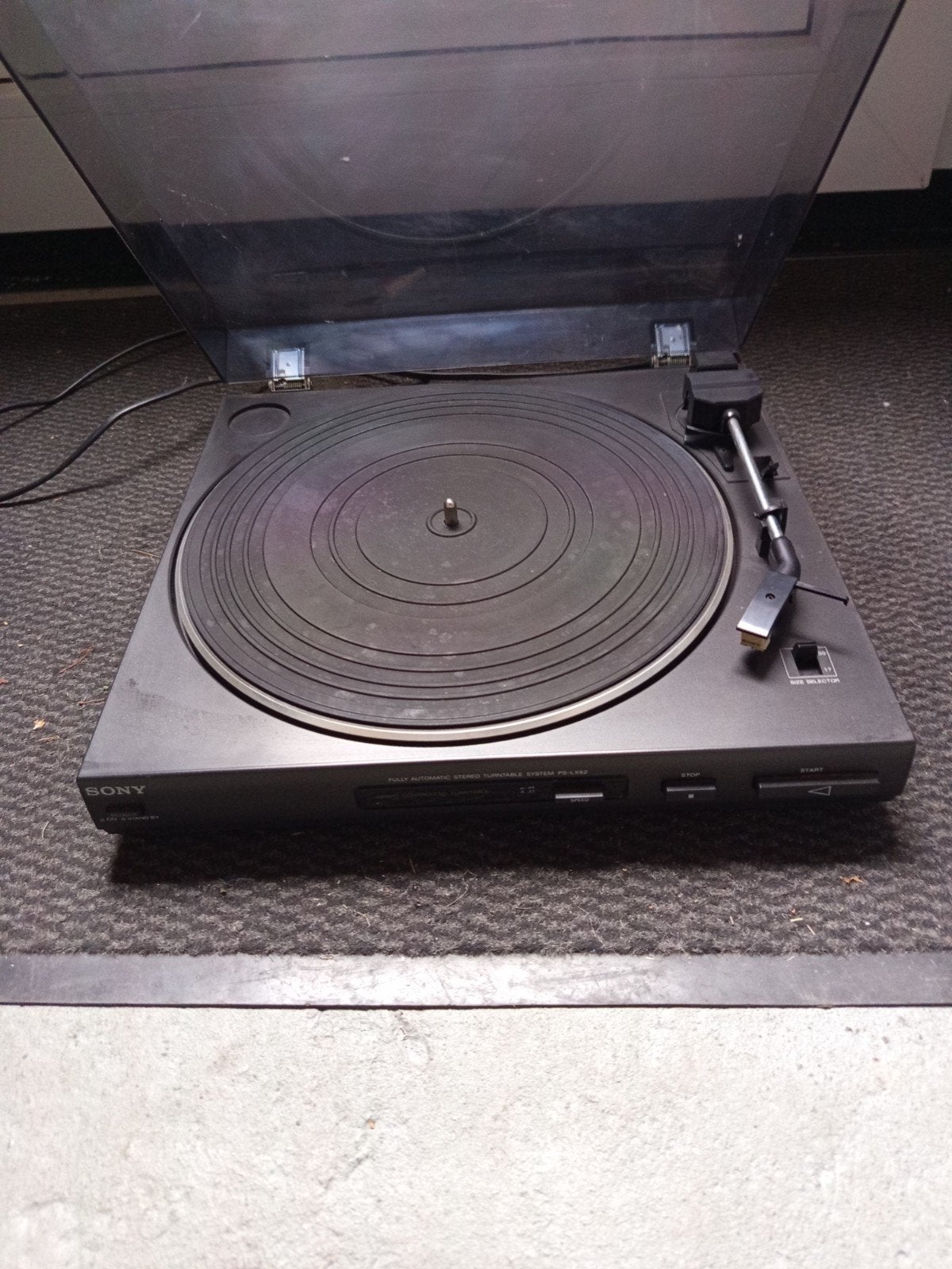 Sony PS-LX62 Volautomatische Platenspeler, Ophalen, Gebruikt, Automatisch, Platenspeler