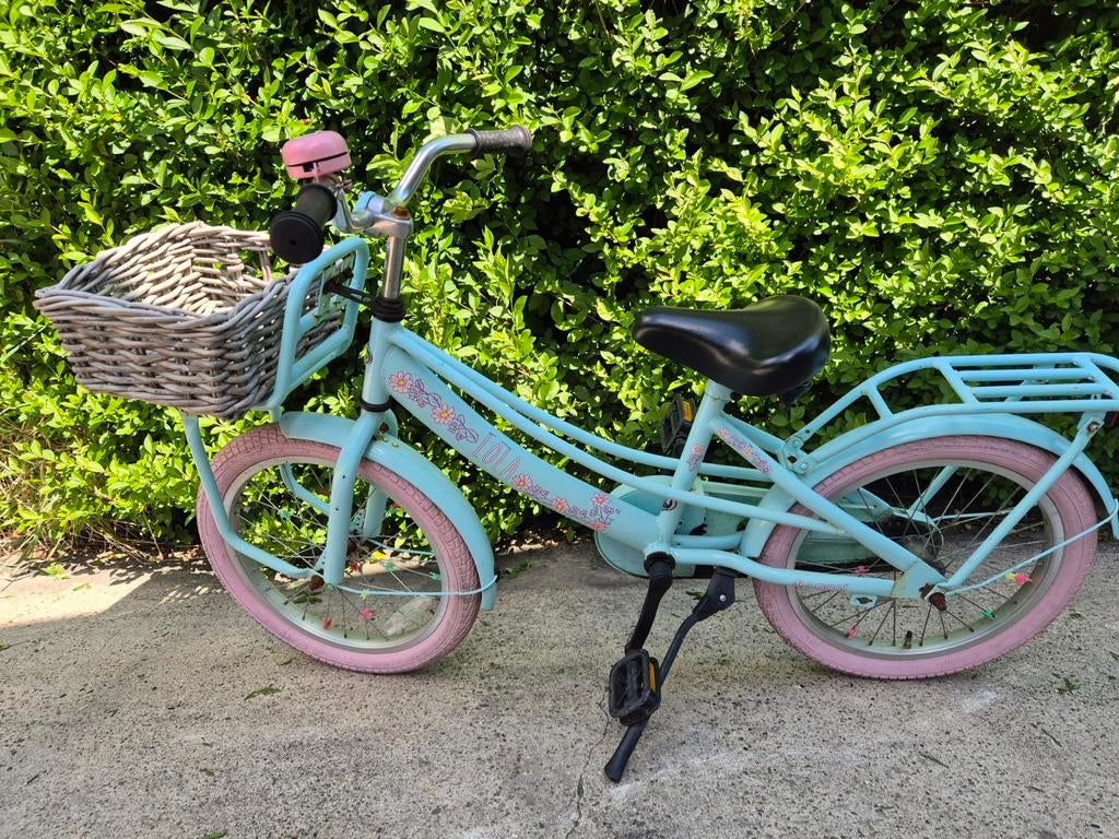 Meisjesfiets 18 inch, Ophalen, Gebruikt, 18 inch, Lola