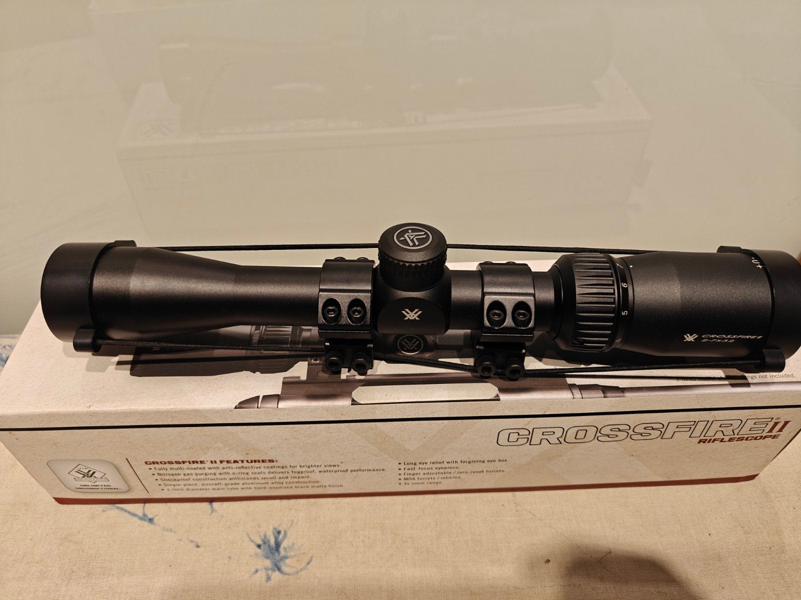 Vortex Crossfire II 2-7x32 richtkijker, Ophalen of Verzenden, Zo goed als nieuw