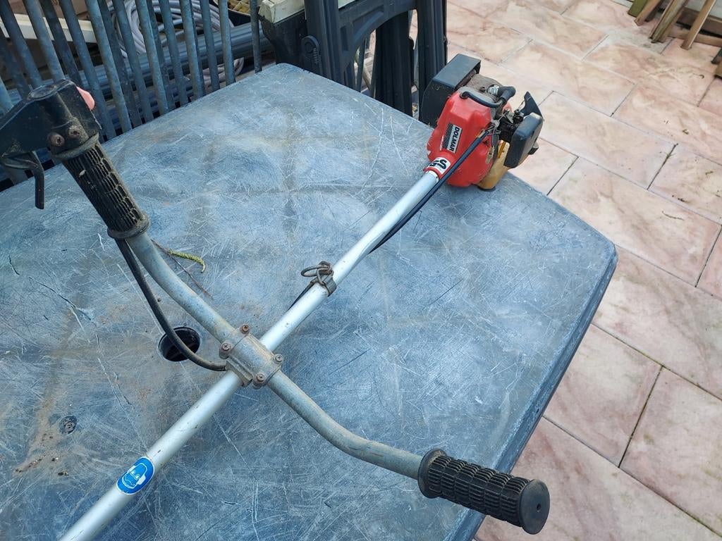 Sachs-Dolmar bosmaaier, Ophalen, Gebruikt, Benzine