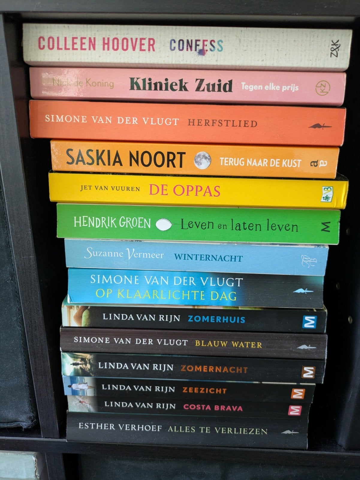 Grote collectie boeken, van romans tot thrillers, Ophalen, Gelezen