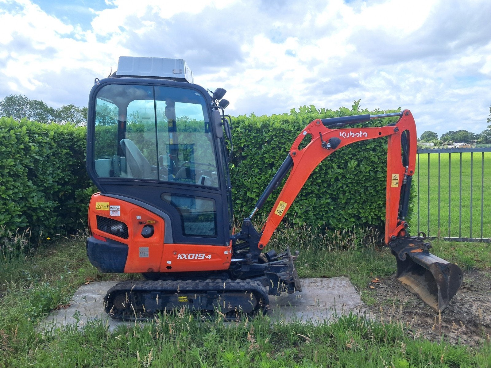 Minigraver Kubota KX019-4 ( Bj 2020 ) Graafmachine Minikraan, Ophalen of Verzenden, Gebruikt