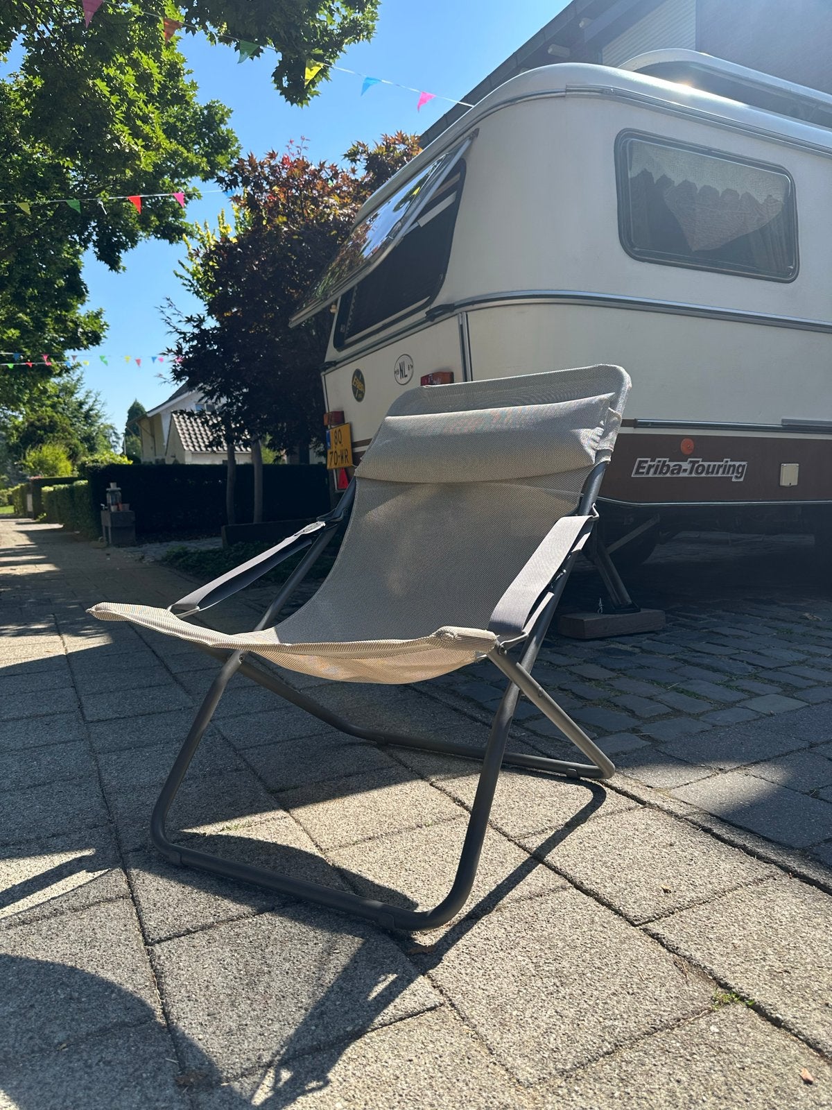 La Fuma Mobilier Transabed Campingstoel, Ophalen, Zo goed als nieuw, Campingstoel