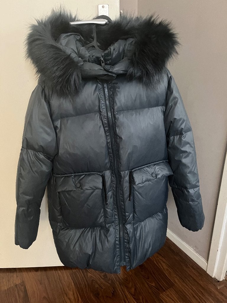 Zara winterjas, Meisje, Ophalen of Verzenden, Zo goed als nieuw, Zara