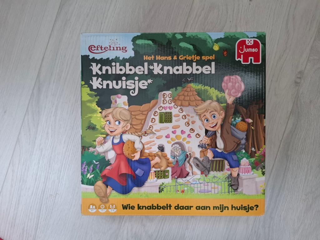 Spel Knibbel Knabbel Knuisje, Ophalen of Verzenden, Zo goed als nieuw, Jumbo