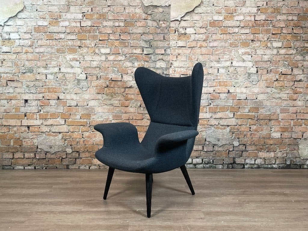 Moroso Longwave Fauteuil – Grijs | Diesel Creative Team, Ophalen, Hout, Design, 75 tot 100 cm