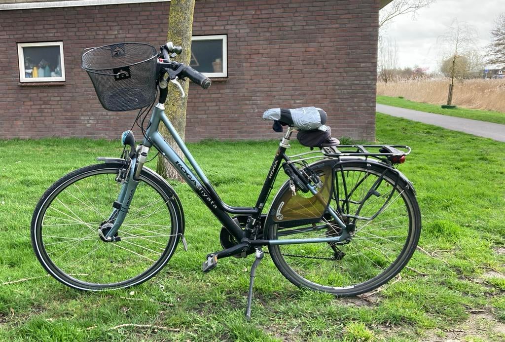 Koga Miyata Confidence - incl. mand en tassen, Gebruikt, 47 tot 50 cm, Versnellingen, Ophalen