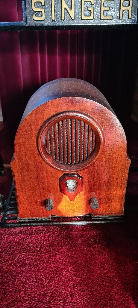 Antieke radio, Ophalen