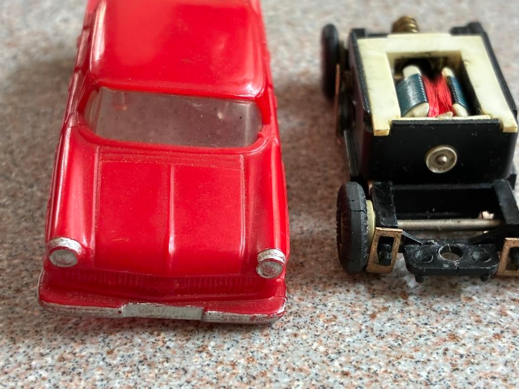 Faller AMS opel kapitän mittelrot, Ophalen of Verzenden, Zo goed als nieuw, Elektrisch, Overige merken