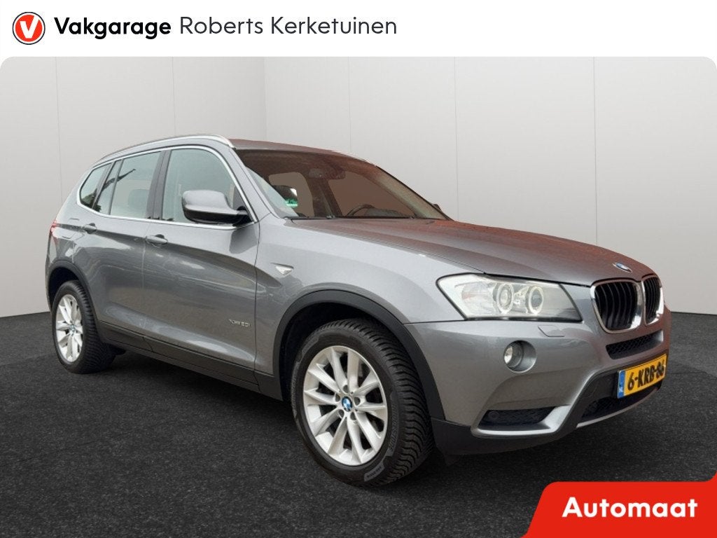 Bmw X3 xDrive20i High Executive | Automaat | Leder | Trekhaa, Auto's, Gebruikt, Euro 6, 4 cilinders, Bedrijf