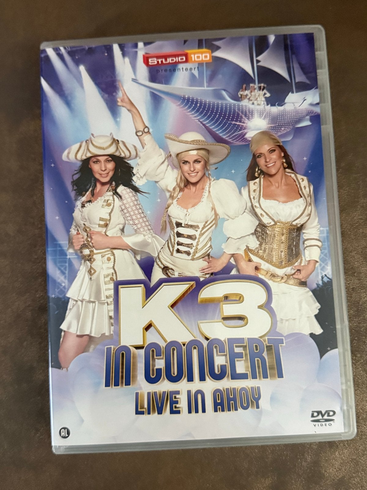 K3 In Concert Live In Ahoy DVD - Studio 100, Cd's en Dvd's, Show, Alle leeftijden, Zo goed als nieuw, Familie