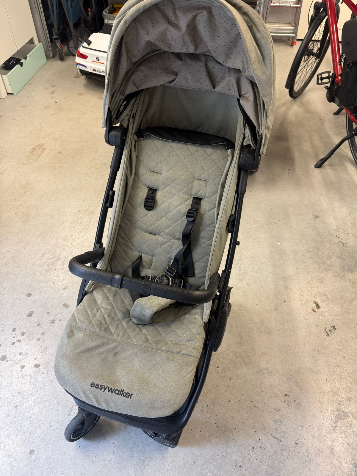 Easywalker buggy jackey, Ophalen of Verzenden, Overige merken, Verstelbare rugleuning