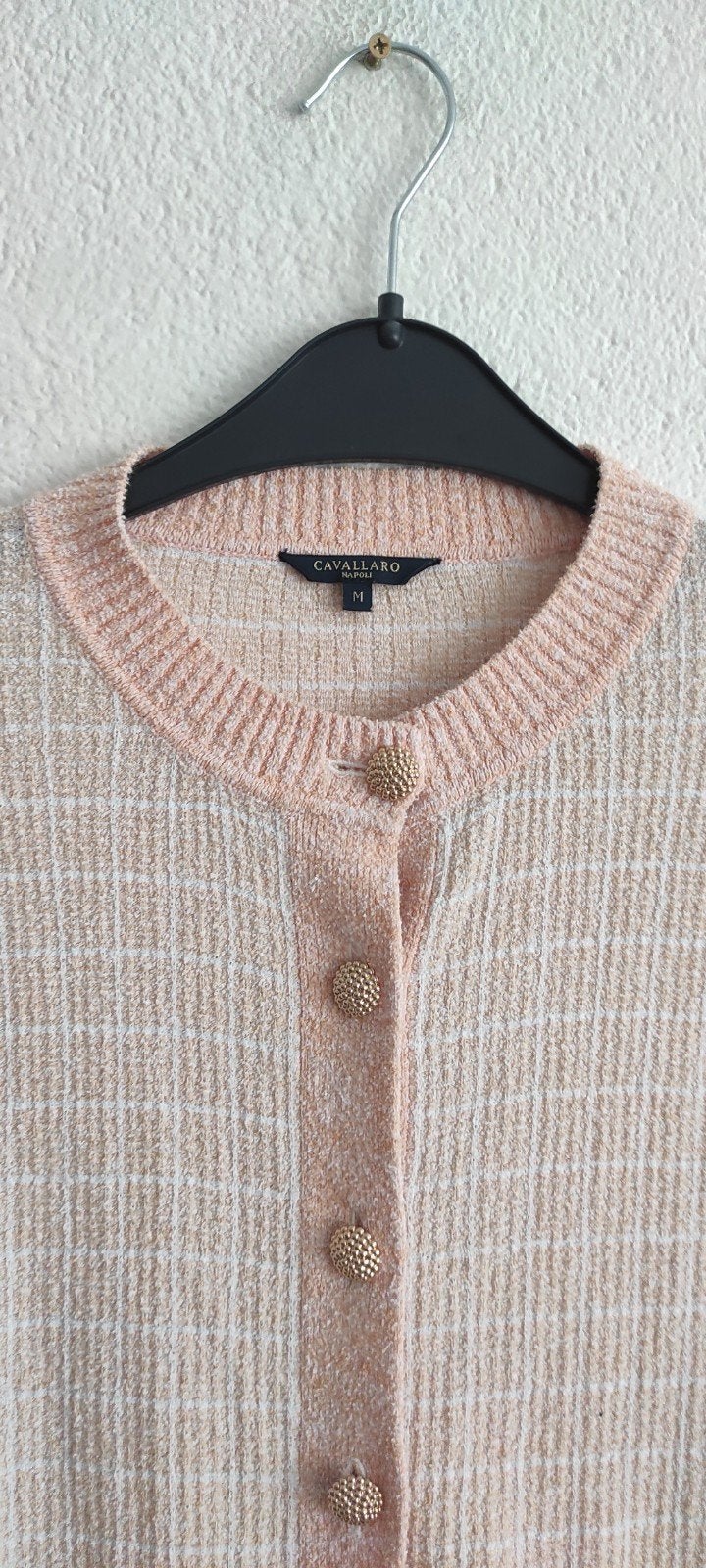 Cavallaro Napoli vestje maat M, Maat 38/40 (M), Beige, Cavallaro Napoli, Ophalen of Verzenden