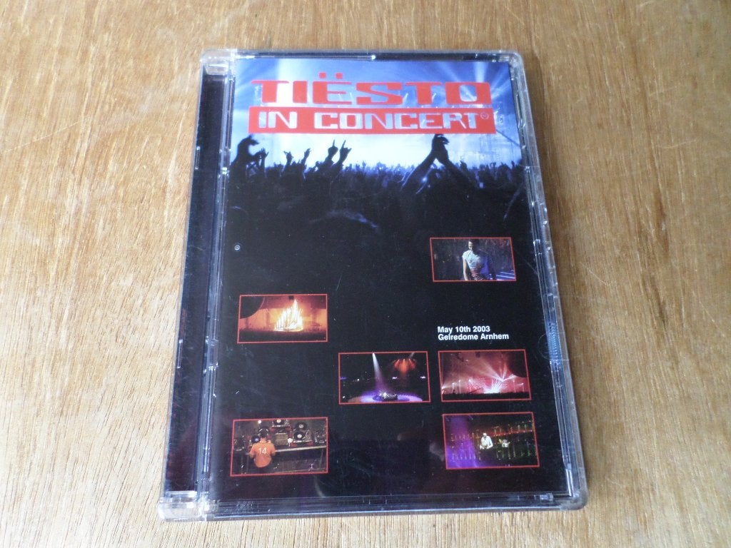 Tiesto - In Concert Arnhem Gelredome 2004 2DVD Box, Alle leeftijden, Ophalen of Verzenden, Zo goed als nieuw, Bonusmateriaal