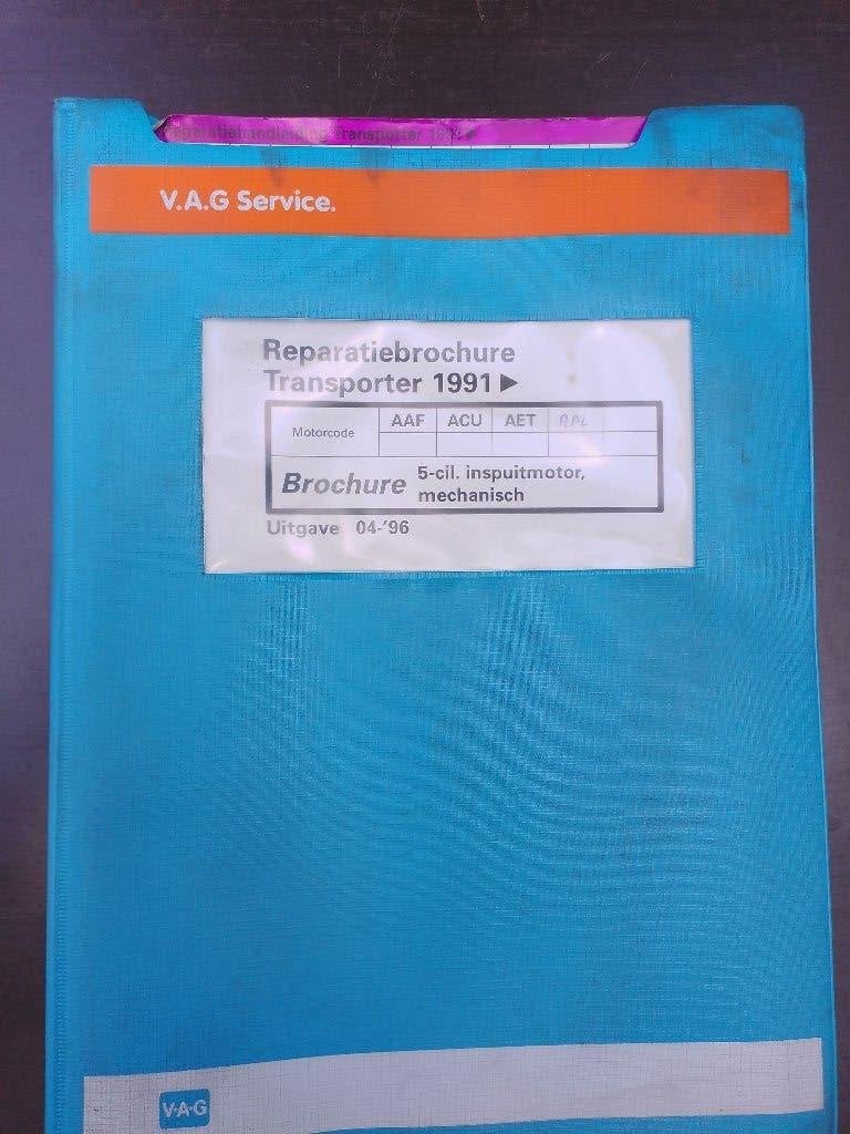 Vw Transporter T4 dealer werkplaatsboek 2.5 benzine motor, Ophalen of Verzenden, Gelezen, Volkswagen