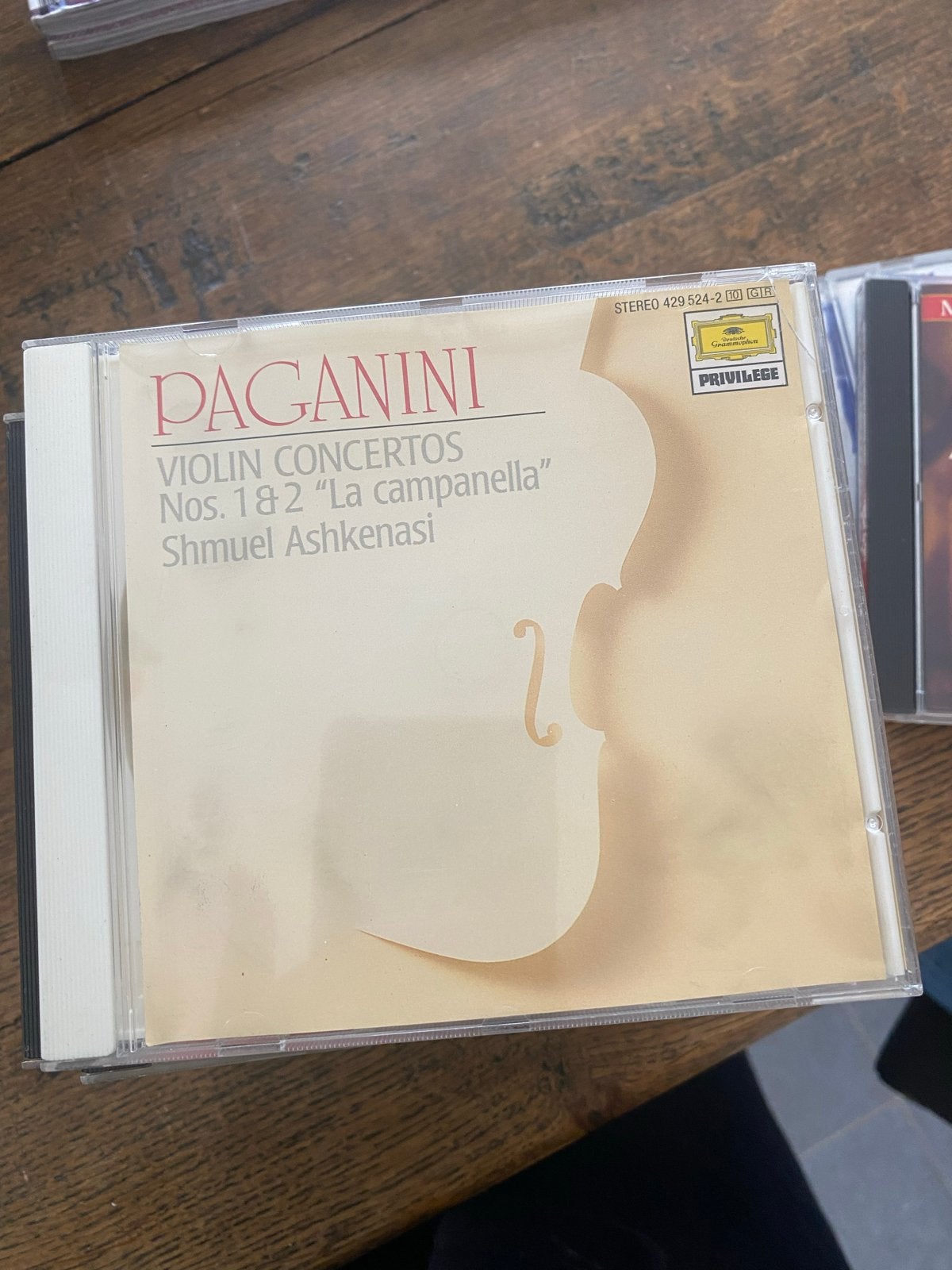 Paganini: Vioolconcerten 1 & 2 "La Campanella" CD, Gebruikt, Overige componisten, Soloconcert, Ophalen of Verzenden