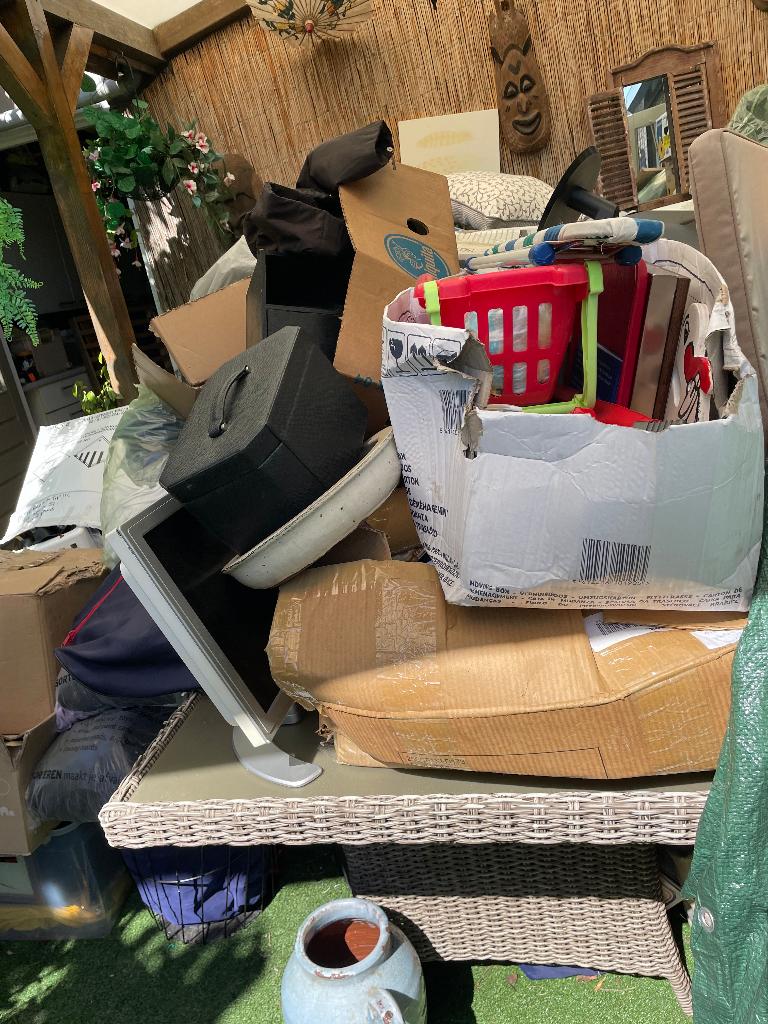 rommelmarktspullen grote partij, gratis ophalen, Ophalen, Gebruikt