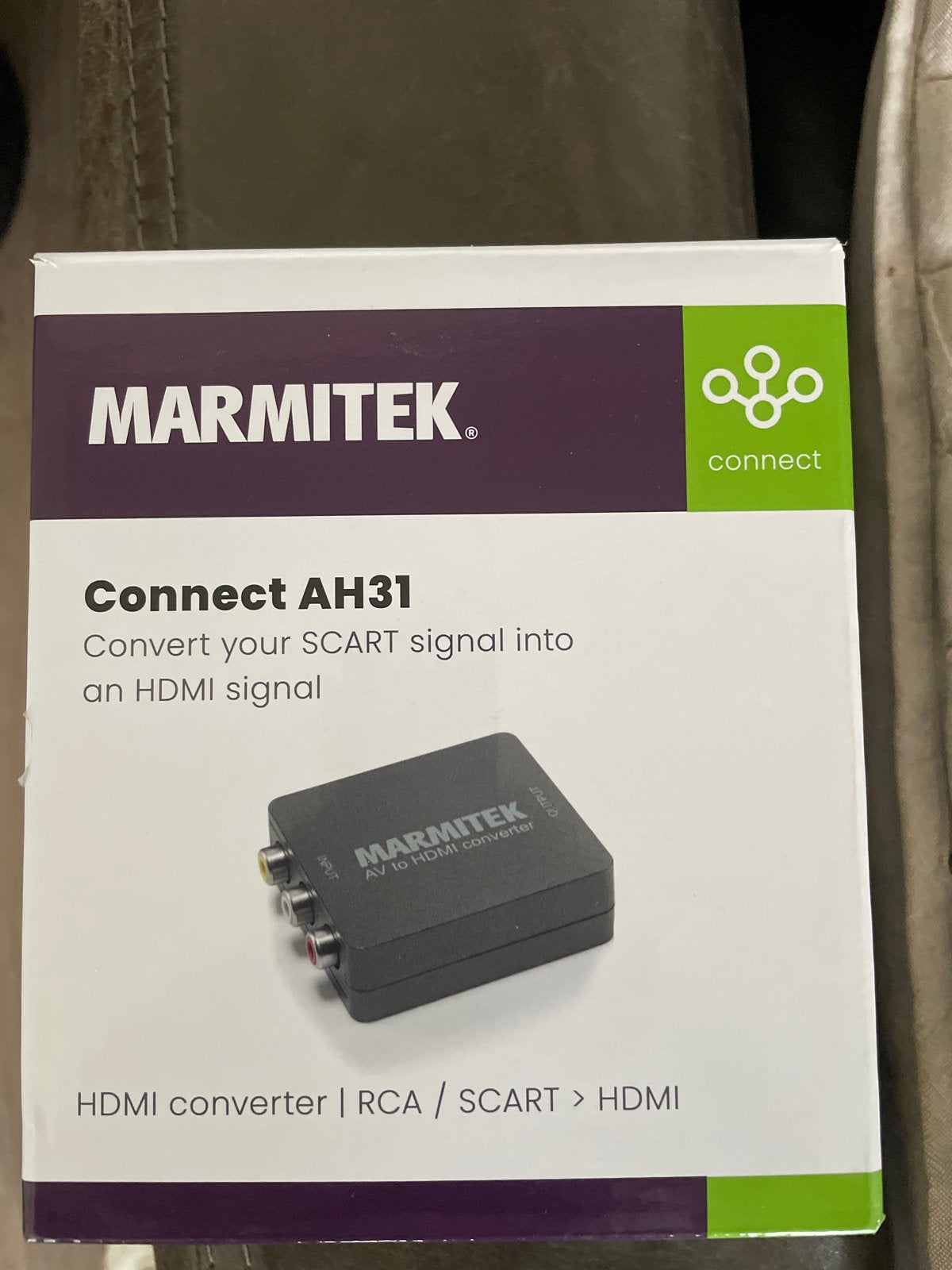 Marmitek Connect AH31 SCART naar HDMI Converter, Ophalen, Nieuw