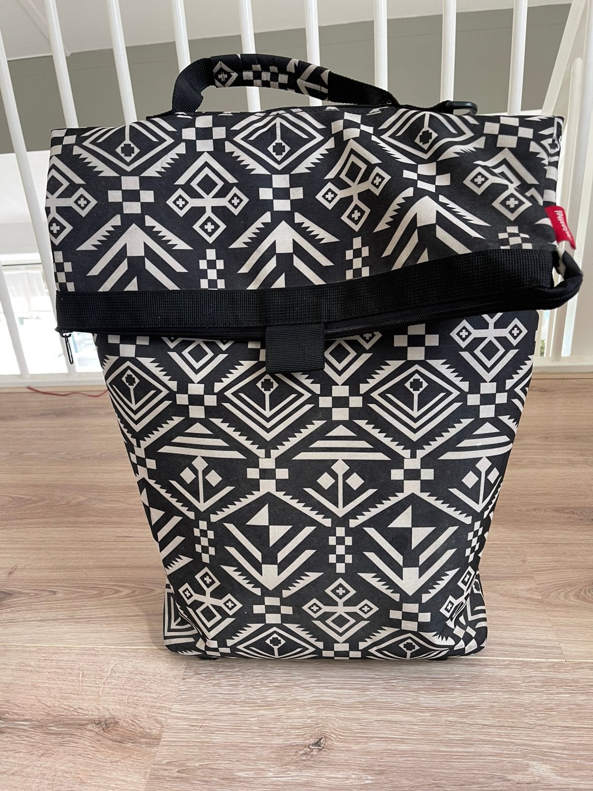 Reisenthel Trolley zwart/crème L, Huis en Inrichting, 40 liter of meer, Ophalen of Verzenden, Zo goed als nieuw