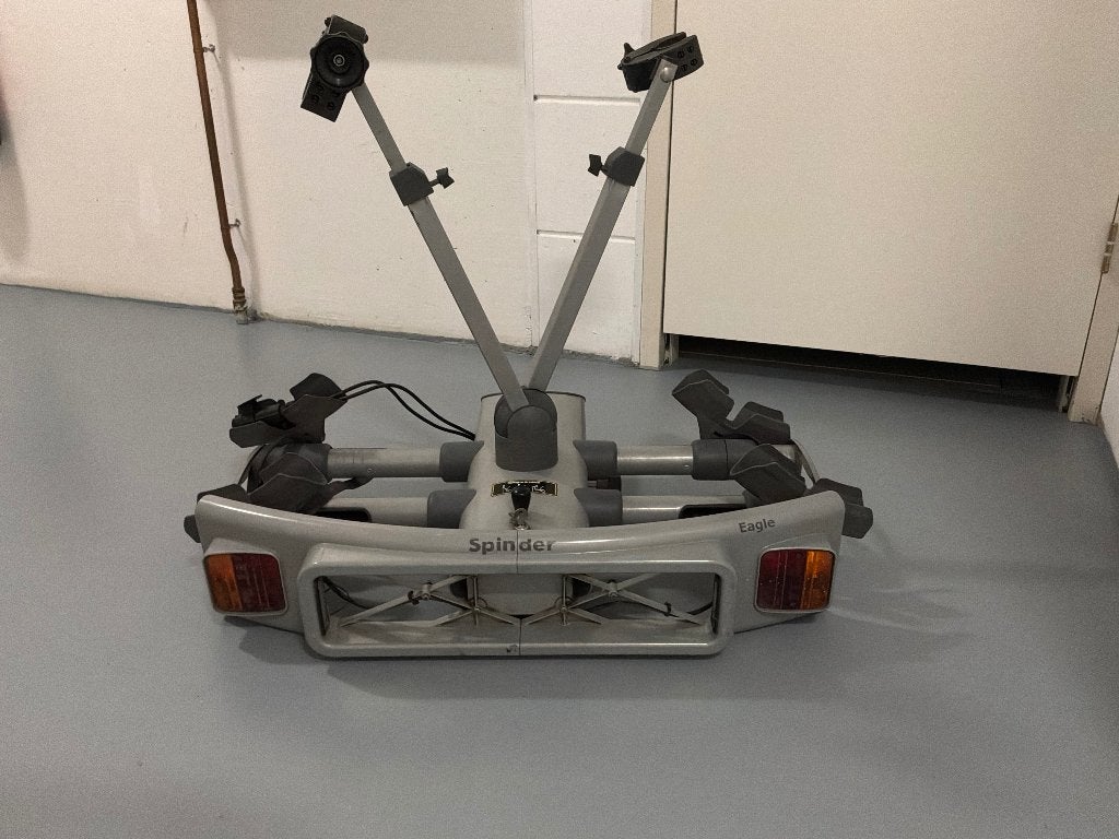 Fietsendrager, Auto diversen, Fietsendragers, Ophalen, Gebruikt, 2 fietsen, Trekhaakdrager
