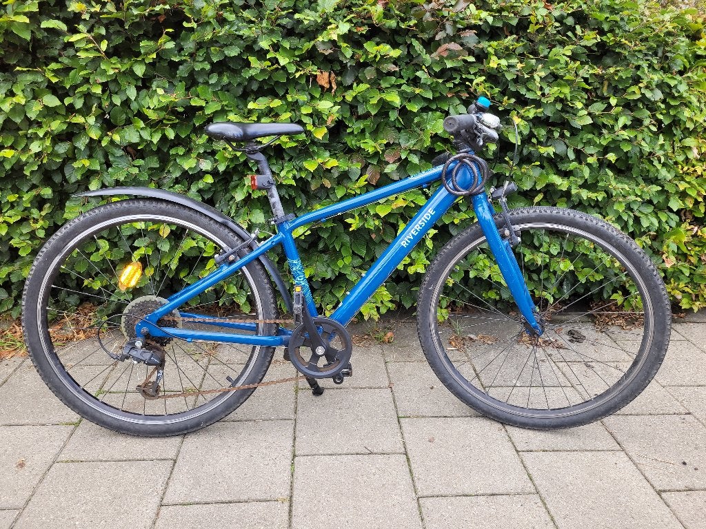 Mountainbike / kinderfiets / 26 inch, Gebruikt, Velgrem, Riverside, Handrem