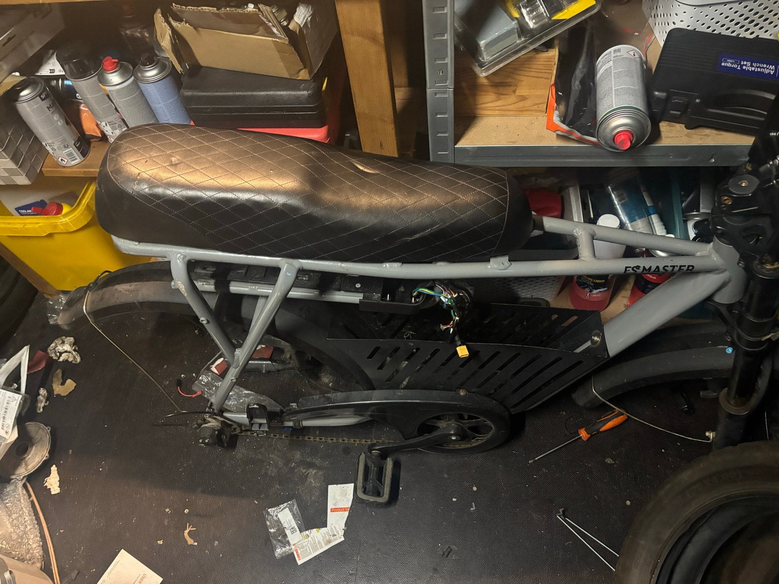 Esmaster Nardo Grey (DB2) - Onderdelen/Donorfiets, Ophalen, Gebruikt, Overige merken