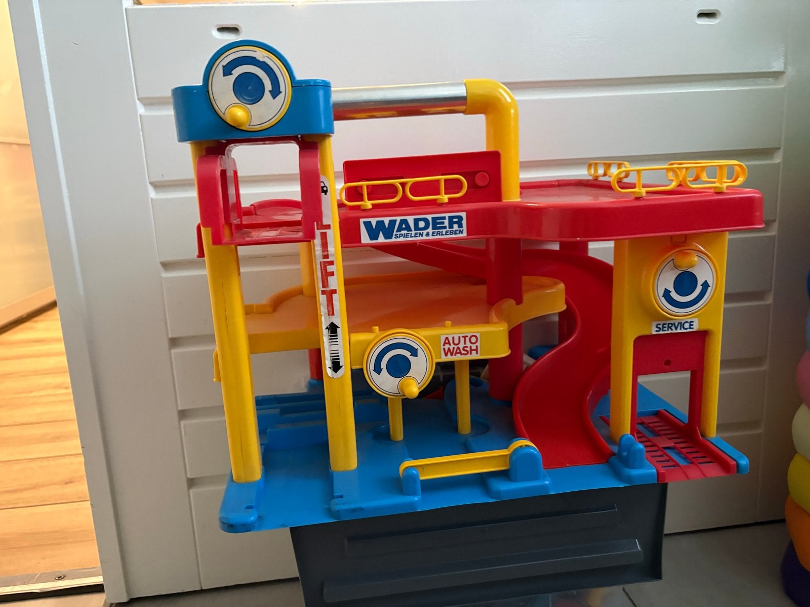Wader Parkeergarage met Lift en Autowasstraat, Ophalen, Gebruikt, Jongen of Meisje