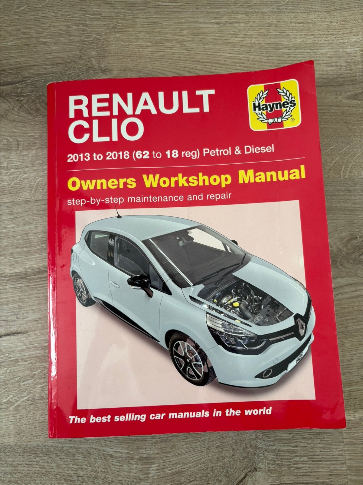 Haynes Renault Clio IV 2013 - 2018 werkplaatshandboek, Ophalen of Verzenden, Gelezen, Renault