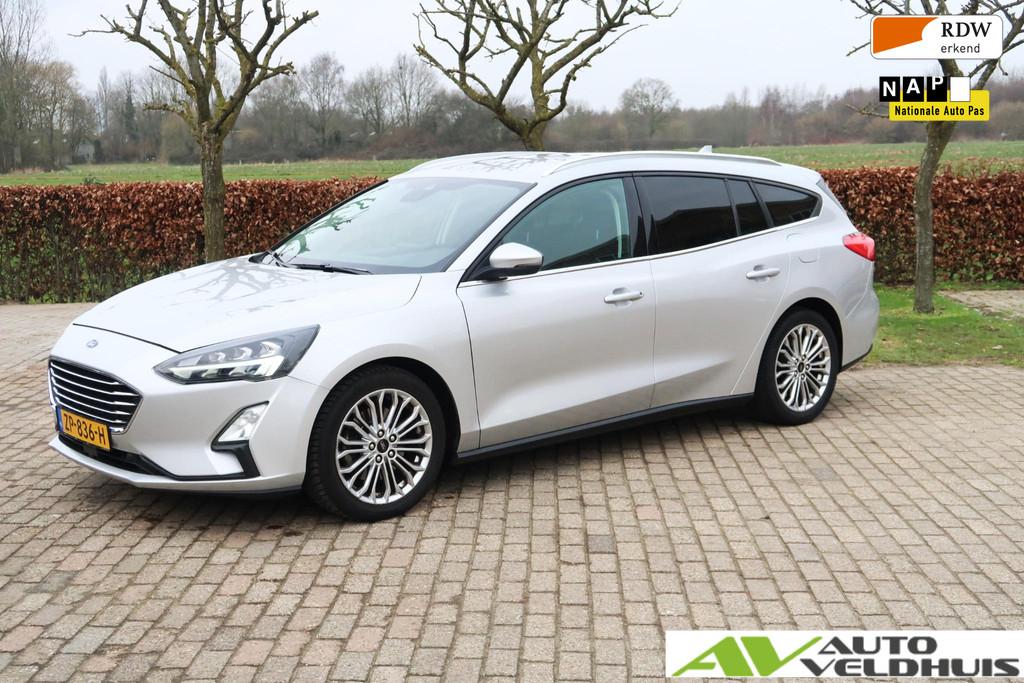 Ford Focus Wagon 1.0 EcoBoost Titanium Business, Auto's, Ford, Bedrijf, Te koop, Focus, ABS, Adaptive Cruise Control, Airbags
