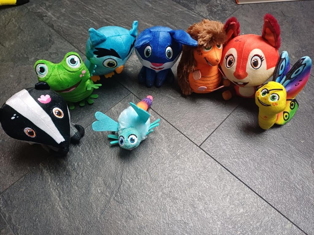Diverse knuffels (7 stuks), Verzamelen, Supermarktacties, Ophalen of Verzenden