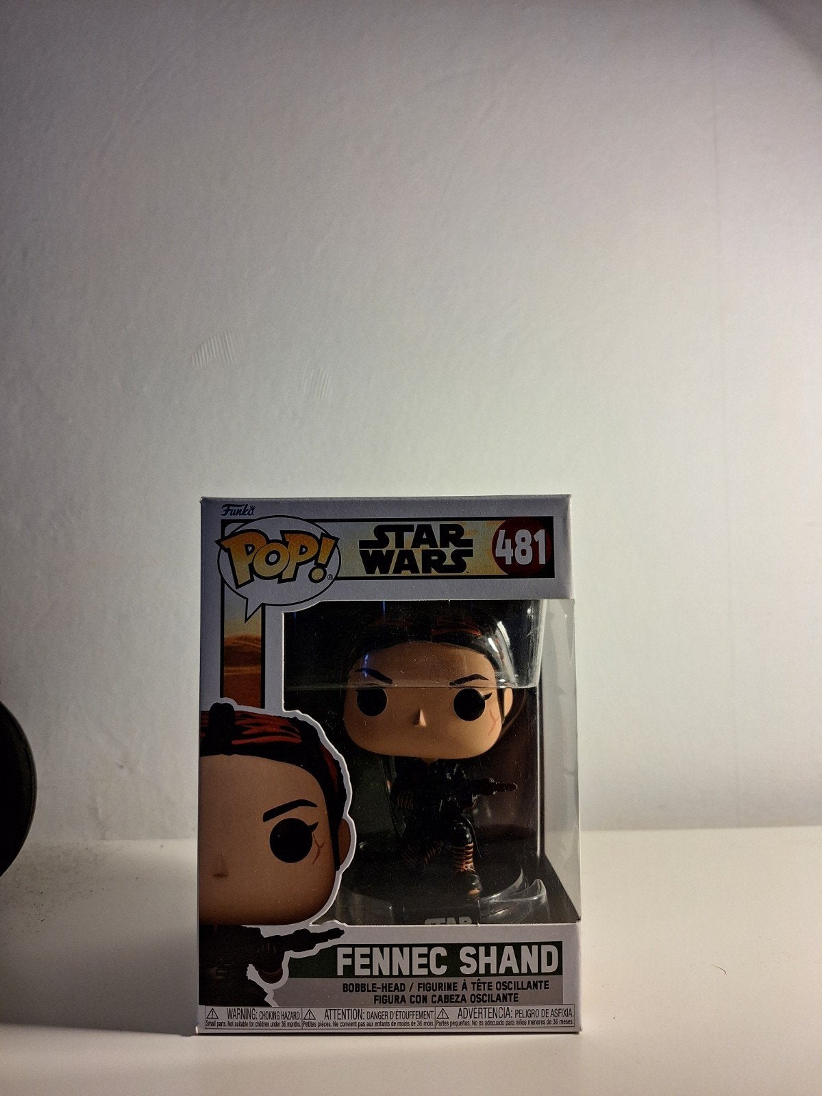 Funko Pop! Star Wars Fennec Shand #481, Ophalen of Verzenden, Nieuw, Actiefiguurtje
