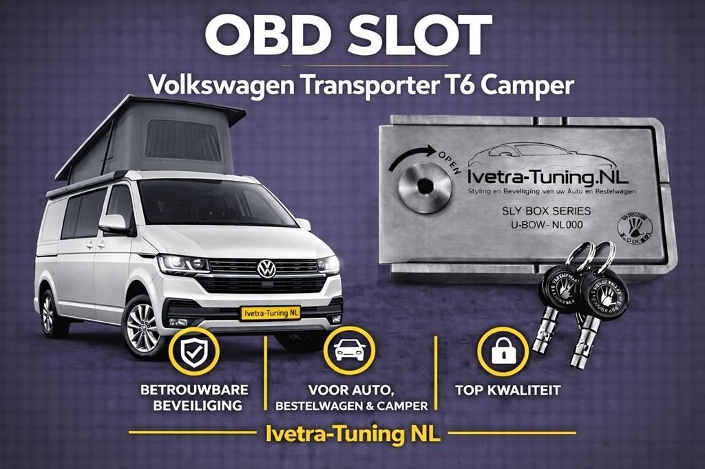 OBD Slot Volkswagen Transporter T6 Camper | ODB Lock VW T6, Verzenden, Info@ivetra-tuning.nl | www.ivetra-tuning.nl, Ivetra-Tuning NL
