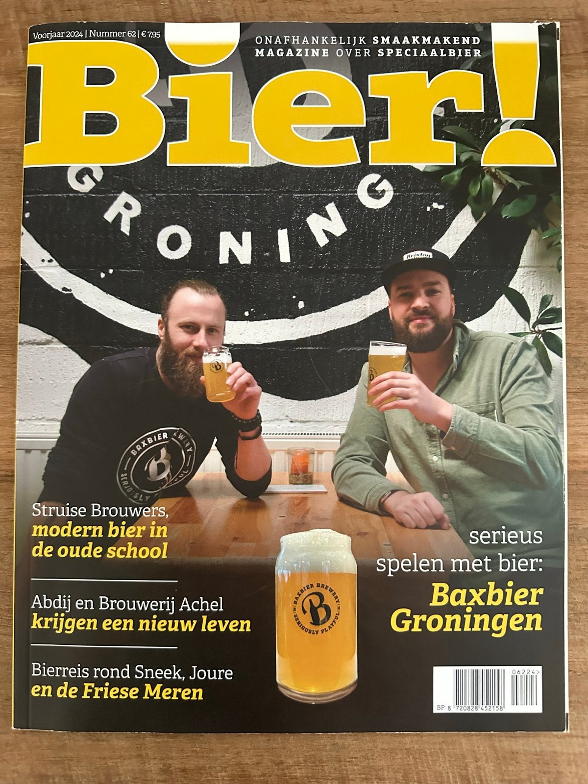 Bier! Magazine - Voorjaar 2024 - Nummer 62 - Bewaarnummer, Ophalen of Verzenden, Zo goed als nieuw, Overige typen