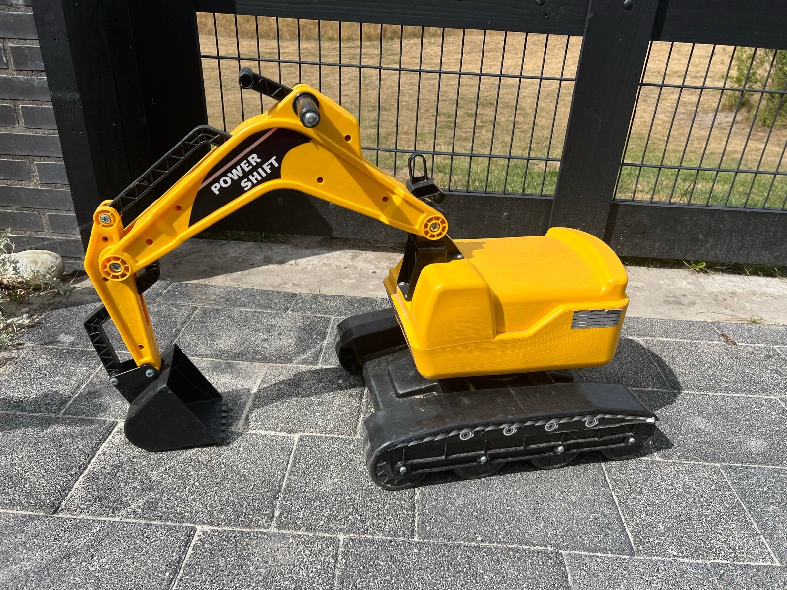 Gele Power Shift Graafmachine voor Kinderen, Ophalen, Gebruikt